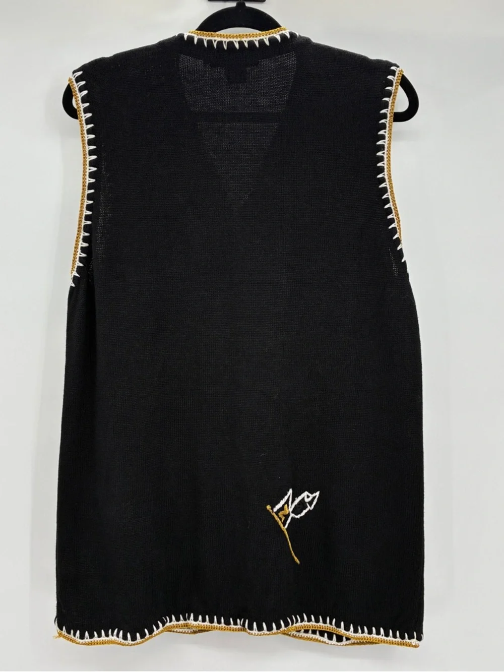 Missouri Tigers MU Vintage Womens Castles Sport Sweater Vest Embroidered Large - Picture 8 of 10